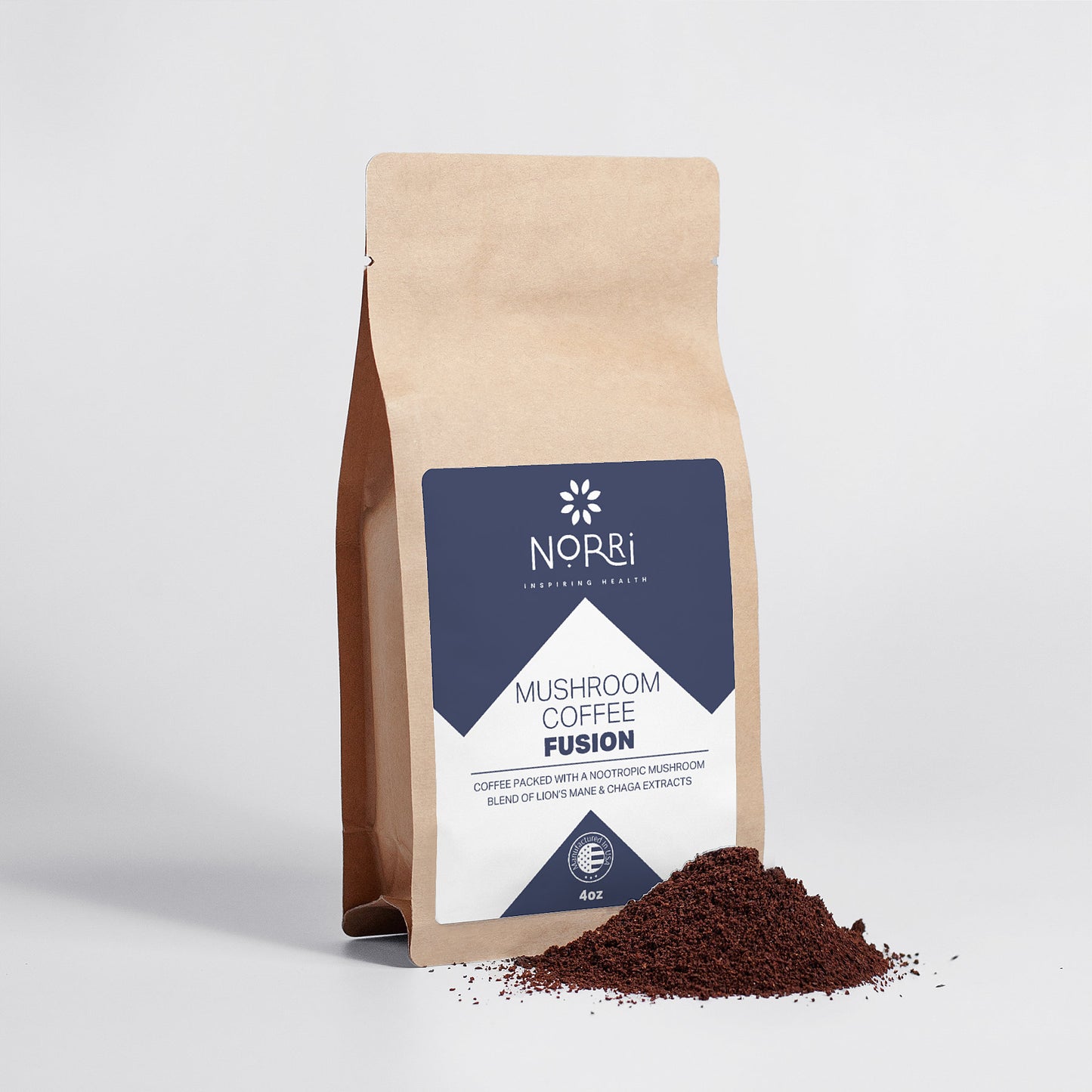 Mushroom Coffee Fusion - Lion’s Mane & Chaga 4oz