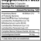 Probiotic 40 Billion CFUs with Prebiotics