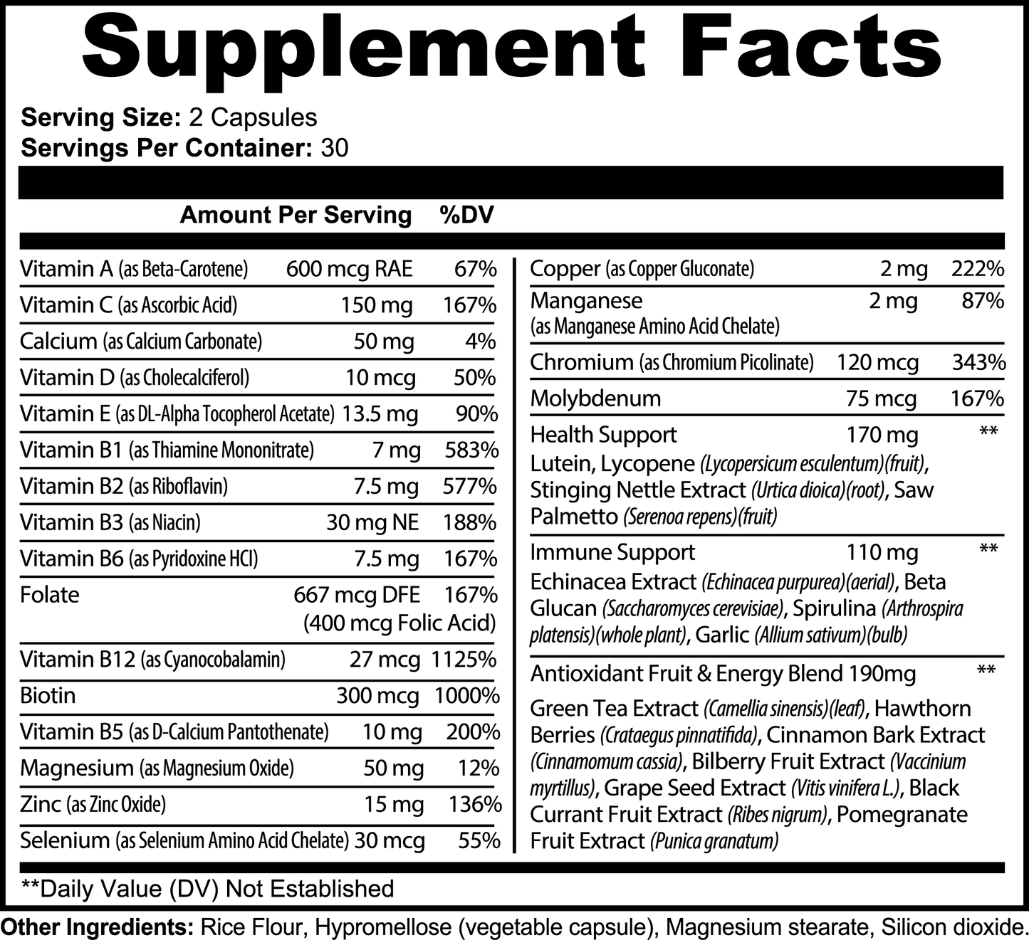 WholeHealth+ Complete Multivitamin